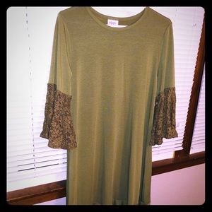 Final Sale Price- NWOT LuLaRoe Dress with Lace